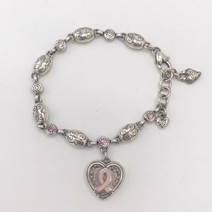 Brighton Power of Pink Legacy Heart Bracelet